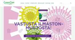 Desktop Screenshot of greencare.fi