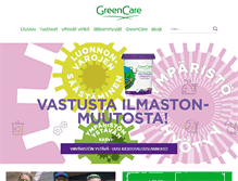 Tablet Screenshot of greencare.fi