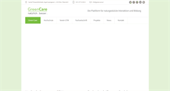 Desktop Screenshot of greencare.at