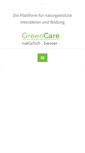 Mobile Screenshot of greencare.at